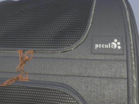 Pet Carrier Backpack 3D Model