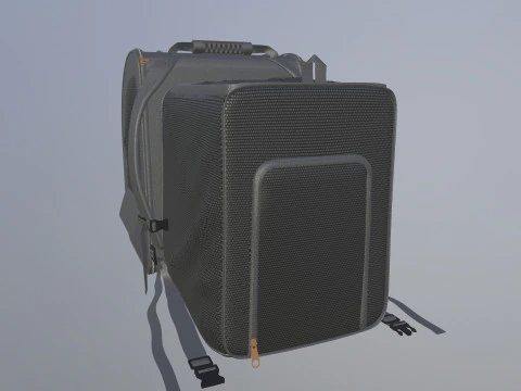 Pet Carrier Backpack 3D Model