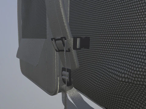 Pet Carrier Backpack 3D Model
