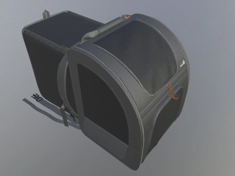 Pet Carrier Backpack 3D Model