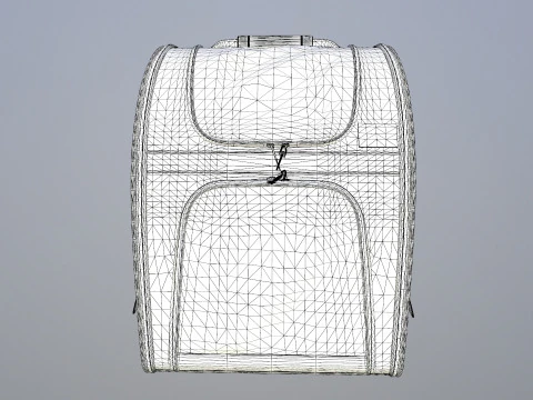 Pet Carrier Backpack 3D Model