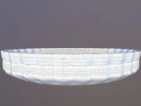 Pie Pan 3D Model