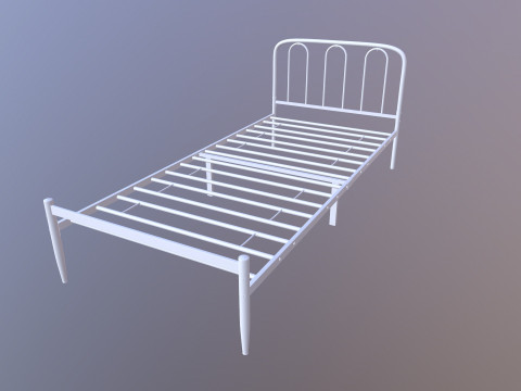 Letto della prigione Modello 3D