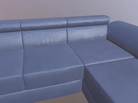 Sofa Set 3D Model