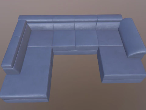 Sofa Set 3D Model