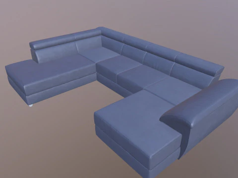 Sofa Set 3D Model