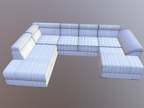 Koltuk Takımı 3D Model