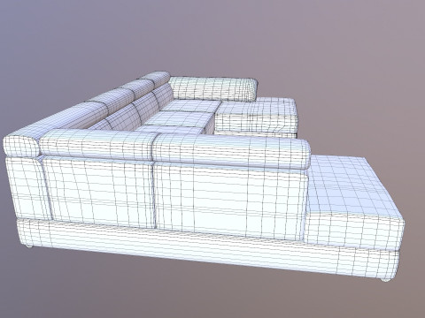 Koltuk Takımı 3D Model