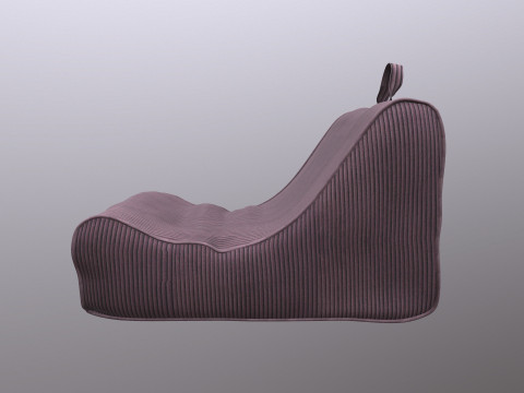 Kursi Kacang Model 3D