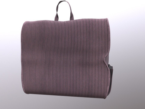 Kursi Kacang Model 3D