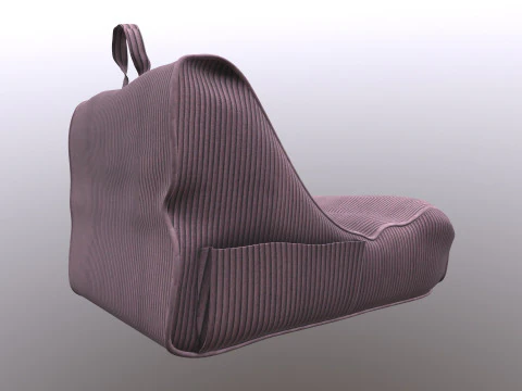 Bean Chair 3D Model