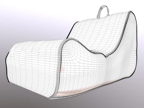 Bean Chair 3D Model
