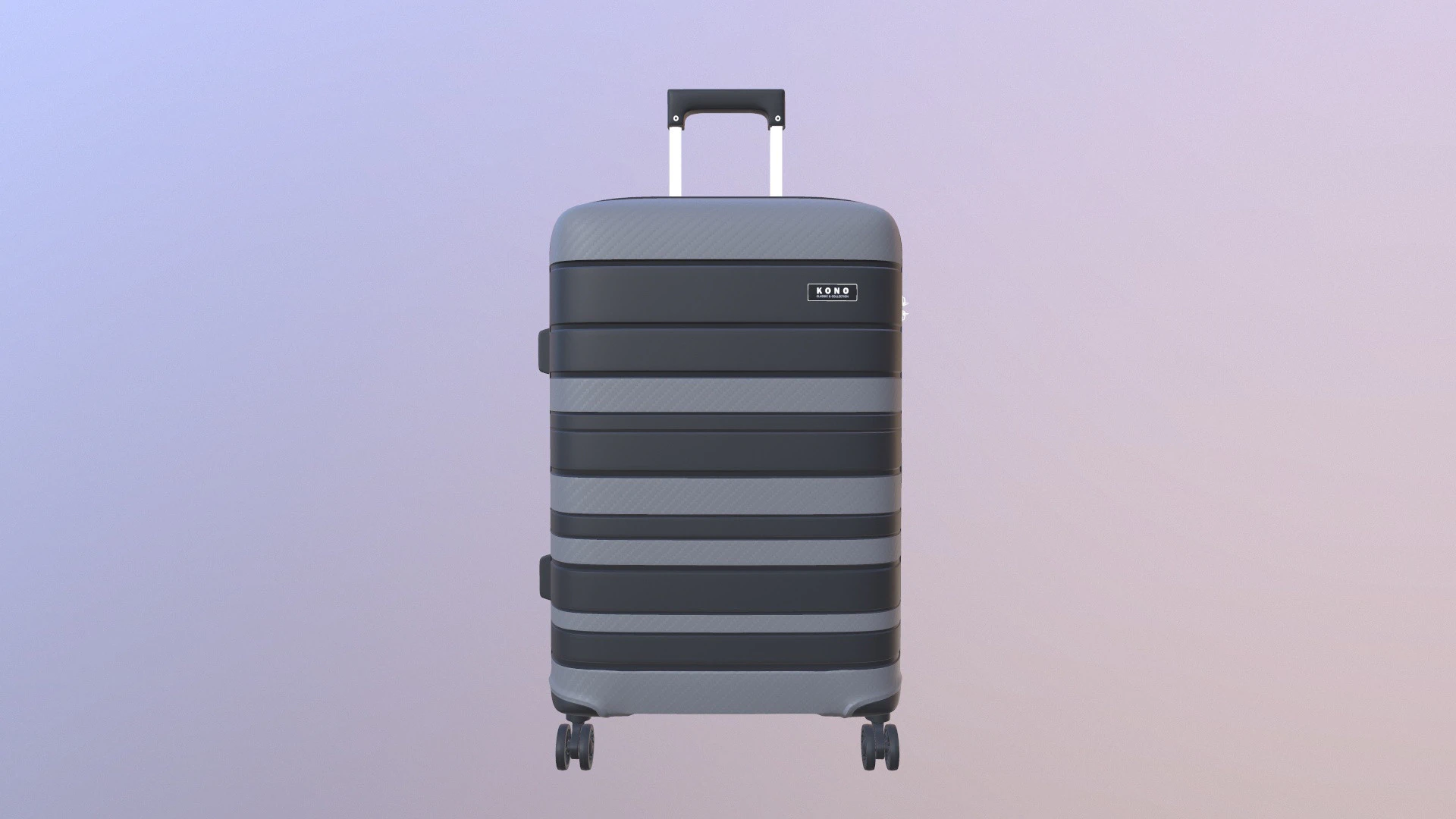 Luggage Bag 3D Model .c4d .max .obj .3ds .fbx .stl .blend 