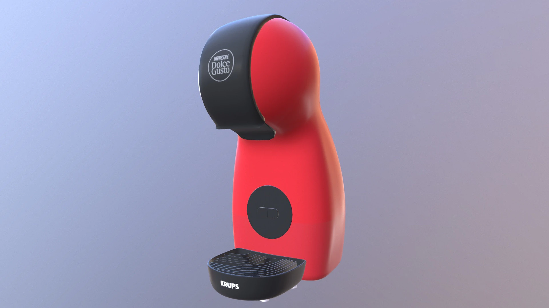 Nescafe Machine 3D Model .c4d .max .obj .3ds .fbx .stl .blend 