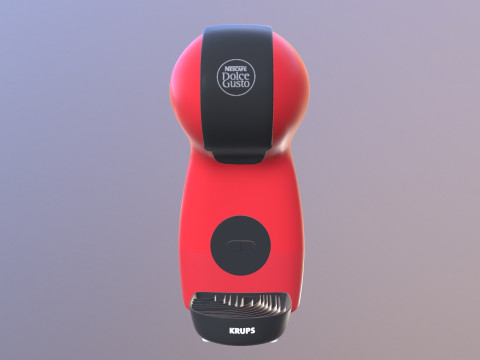 Нескафе Машина 3D Модель