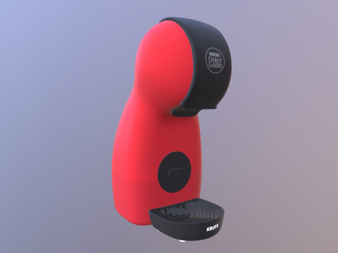 Нескафе Машина 3D Модель