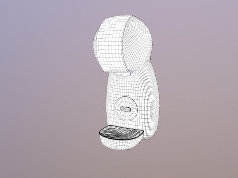 Нескафе Машина 3D Модель