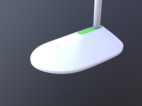 Studiertischlampe 3D Modell