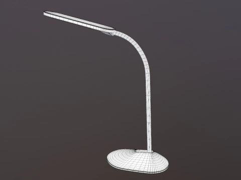 Study Table Lamp 3D Model