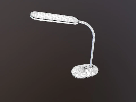 Study Table Lamp 3D Model