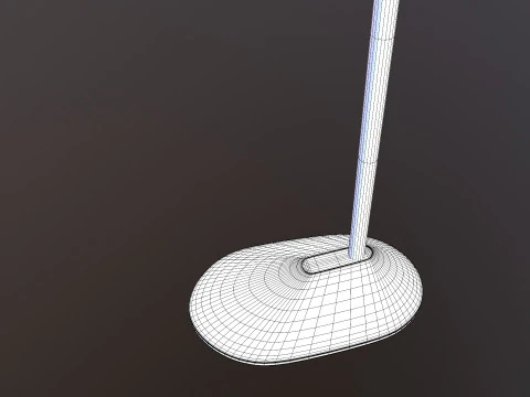 Study Table Lamp 3D Model