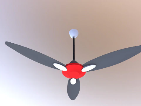 Ventilatore da soffitto Modello 3D
