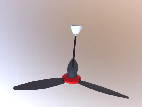 Ventilatore da soffitto Modello 3D