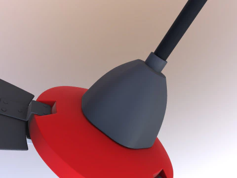 Ventilatore da soffitto Modello 3D