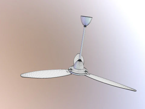 Ventilatore da soffitto Modello 3D