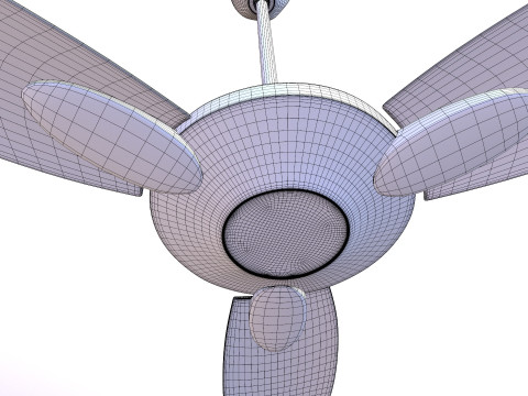 Потолочный вентилятор 3D Модель