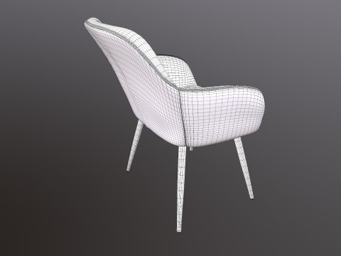 Arm Chair 3D Model