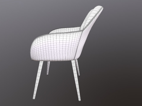 Arm Chair 3D Model