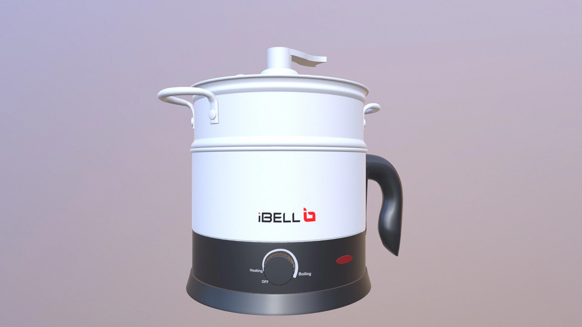 BELL IBL Electric Kettle 3D Model .c4d .max .obj .3ds .fbx .stl .blend 