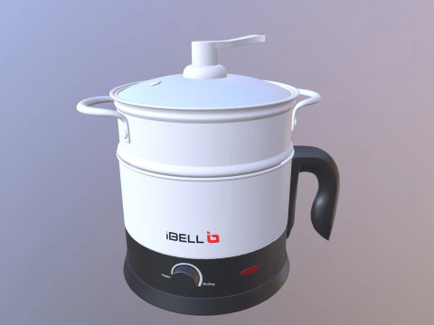 BELL IBL Electric Kettle 3D Model