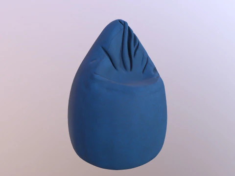 Бобовая сумка 3D Модель