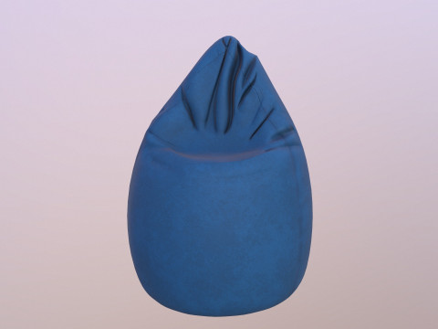 Torba fasolowa Model 3D