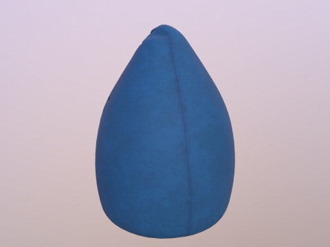 Torba fasolowa Model 3D