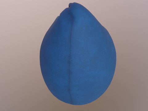 Torba fasolowa Model 3D