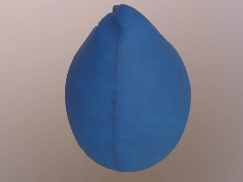 Saco de feij&atilde;o Modelo 3D