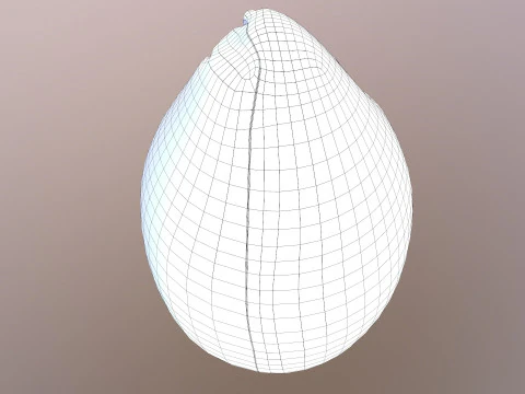 Saco de feij&atilde;o Modelo 3D