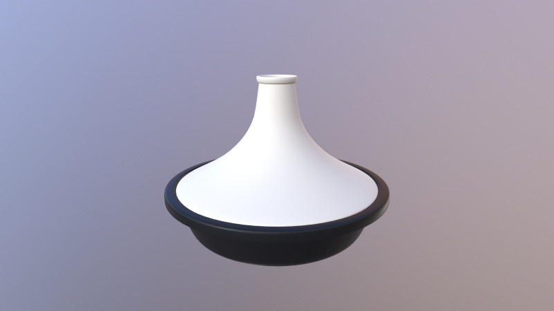 Kreuset 3D Model .c4d .max .obj .3ds .fbx .stl .blend