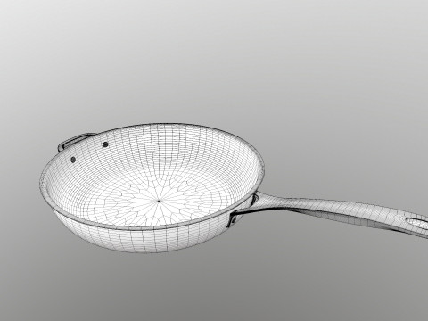 Fry Pan 3D Model