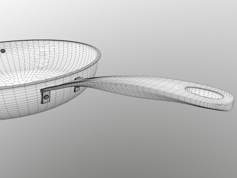 Fry Pan 3D Model