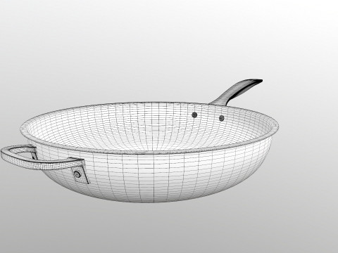 Fry Pan 3D Model