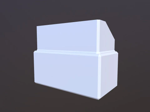 Jewellery Box Cosmetic Storage 3D Model