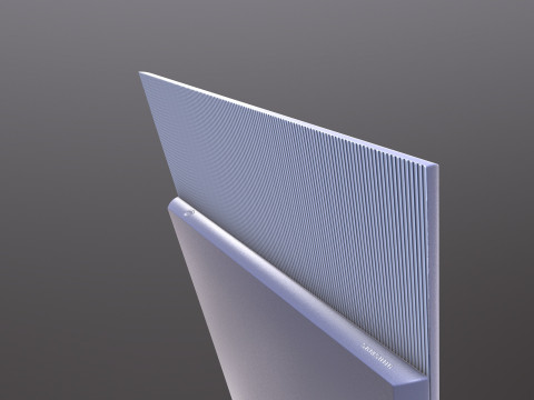 सैमसंग ने टीवी का अनावरण किया 3D मॉडल