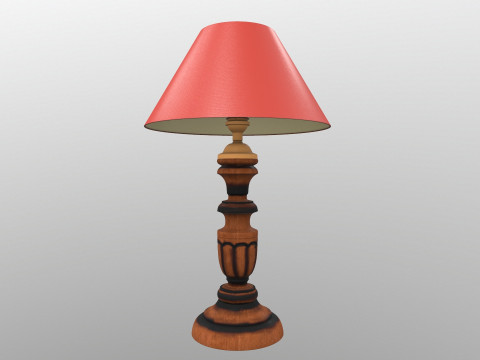 Table Lamp 3D Model