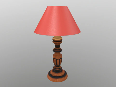 Table Lamp 3D Model
