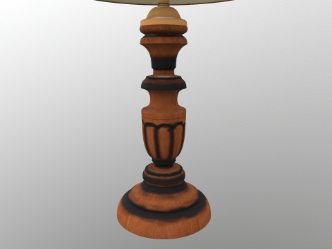 Lampu meja Model 3D
