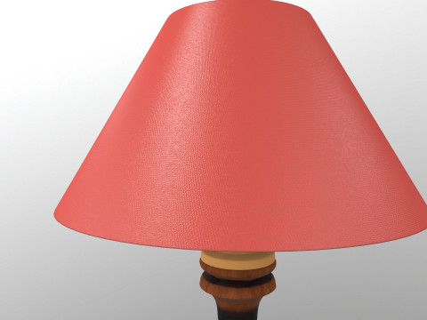Lampu meja Model 3D